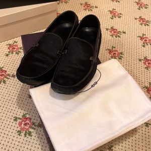 Prada Pony Hair Loafers